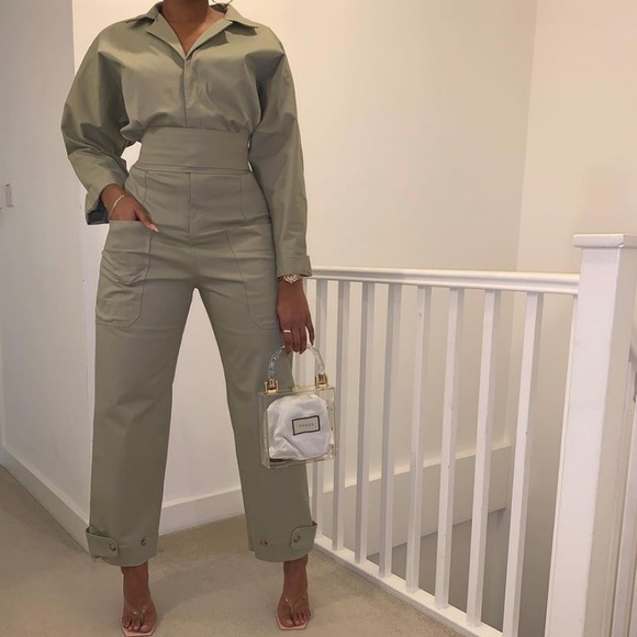 Zara Long Belted Jumpsuit - Picture 5 of 10